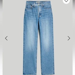 Madewell Jeans—The Perfect Vintage Straight Jean in Ferman Wash